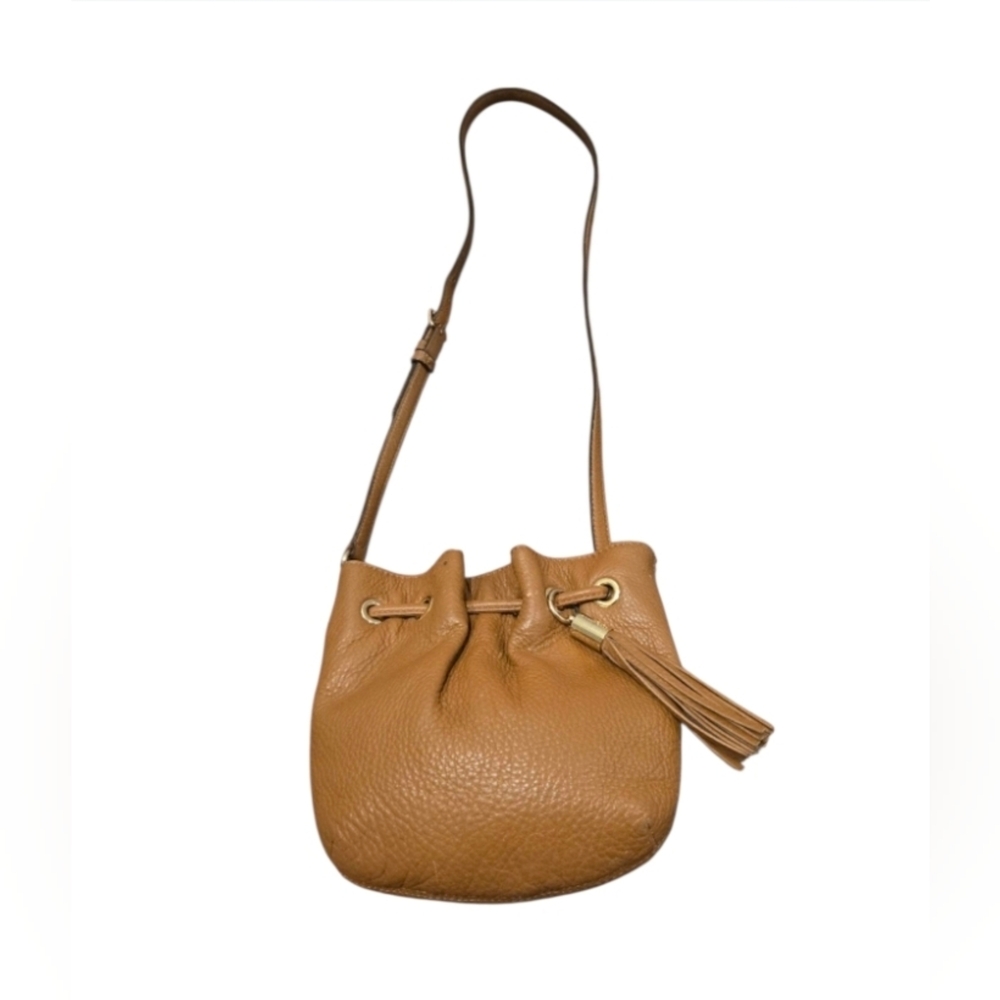 Michael Kors Brown Crossbody Bag with Structured Design